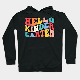 Hello Kindergarten Crew Teacher Back To School Hoodie